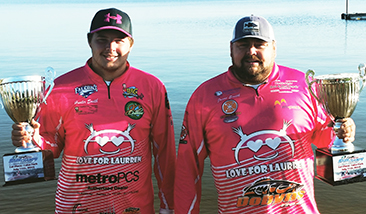 Jason & Hunter Smith top 262 Teams and win over $20,000 with 15.13 lbs.  Darryl Roach and Vince Repola win AOY title.