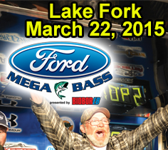 2015 Ford Mega Bass on Lake Fork