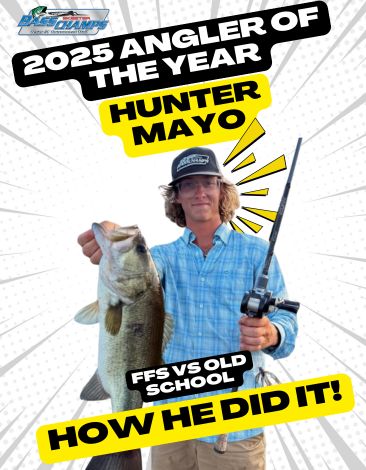 John and Jeff talk with Hunter Mayo, the 2025 Bass Champs AOY. How did he do it? We discuss every event, including how FFS played its role, as well as traditional techniques.