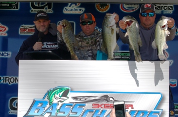 Ryan Warren & Jason Derrick win over $20,000 on a windy Belton with 21.30 lbs