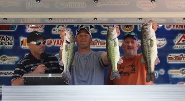 Mark Biondi Sr. and Billy Biondi Jr. Win A new Ford F-150 plus the Ford Bonus and Sure-Life Bonus with 14.64 lbs on Cedar Creek