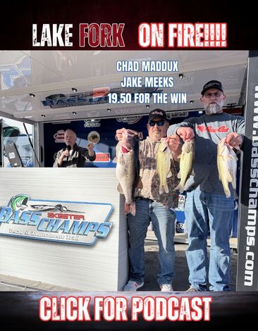 NEW EPISODE — Bass Champs Dock Talk from Lake Fork!