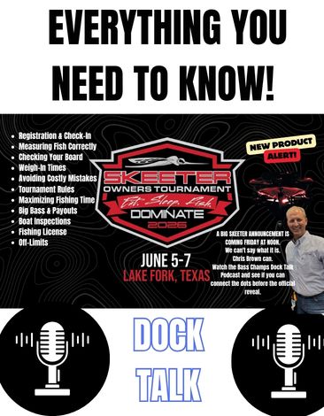 CLICK ABOVE FOR THE DOCK TALK PODCAST!