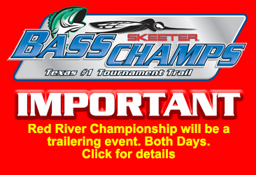 New Announcement - Red River Championship will be a trailering event. 