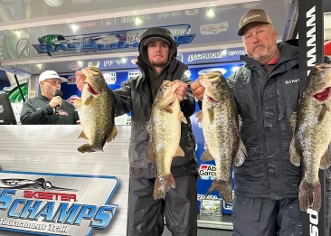 Fesco & Ashworth win $20,000 at rainy East season opener on Rayburn with 23.73