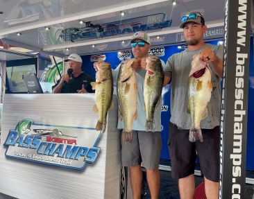 Gulett & Rivers win $20,000 on Toledo Bend with 27.18 lbs.  Allen & Loetscher win East AOY