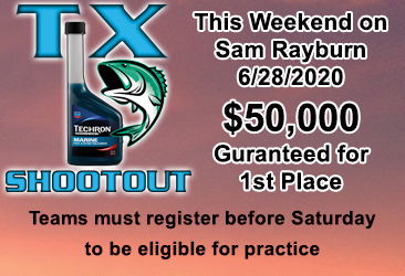 The World's Richest Team Open this weekend on Sam Rayburn. Click for more details