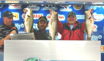 Ben Matsubu and Brandon Davidson Win a New Ford F-150 on Sam Rayburn with 19.96 lbs