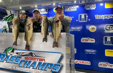 Clark & Pinkston win $20,000 on a chilly opener at Rayburn with 25.34 lbs