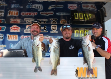 Father/Son Team of Carl and Jason Todd take home over $16,000 with 14.70 lbs on a tough Tawakoni.